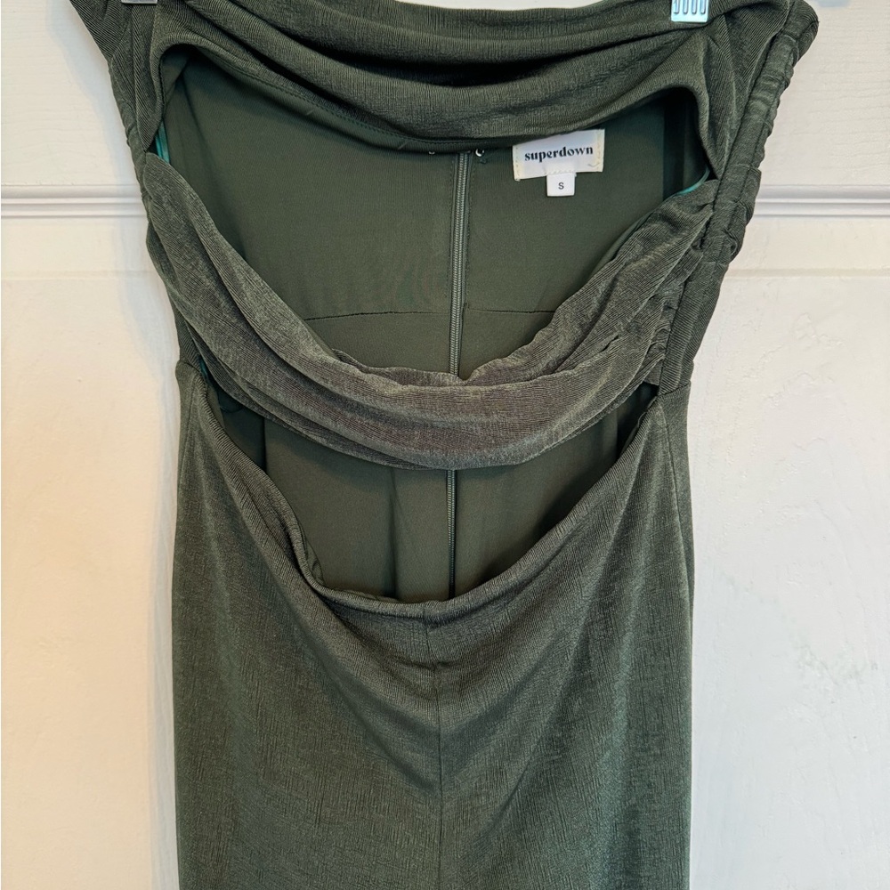 Dark Green Superdown Jumper
